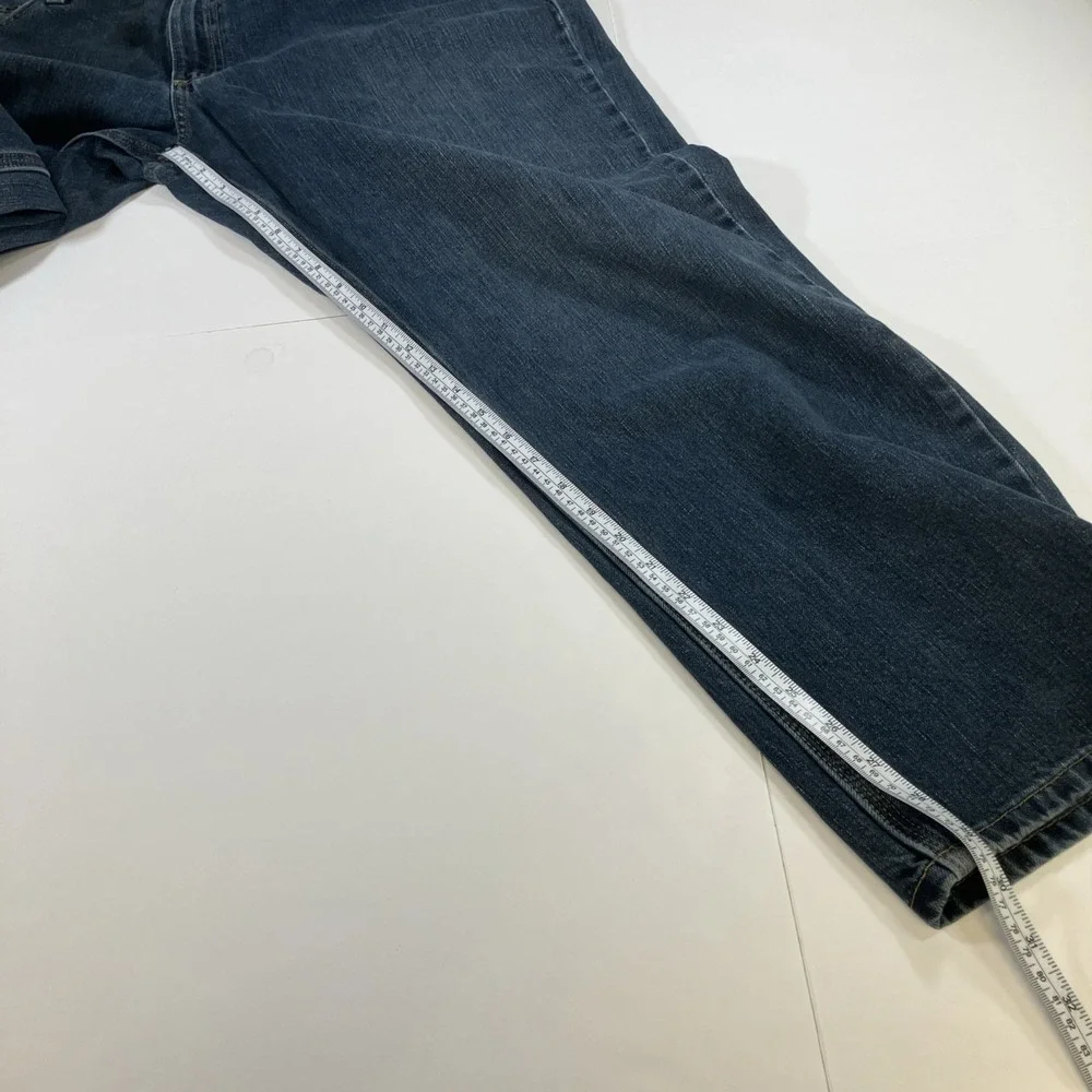 Carhartt Relaxed Fit Jeans Mens 40x30 Blue Straight Leg Workwear BD1483
